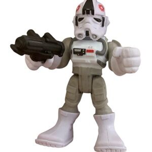 Playskool Star Wars Galactic Heroes Hoth AT-AT DRIVER Snow Trooper Stormtrooper.